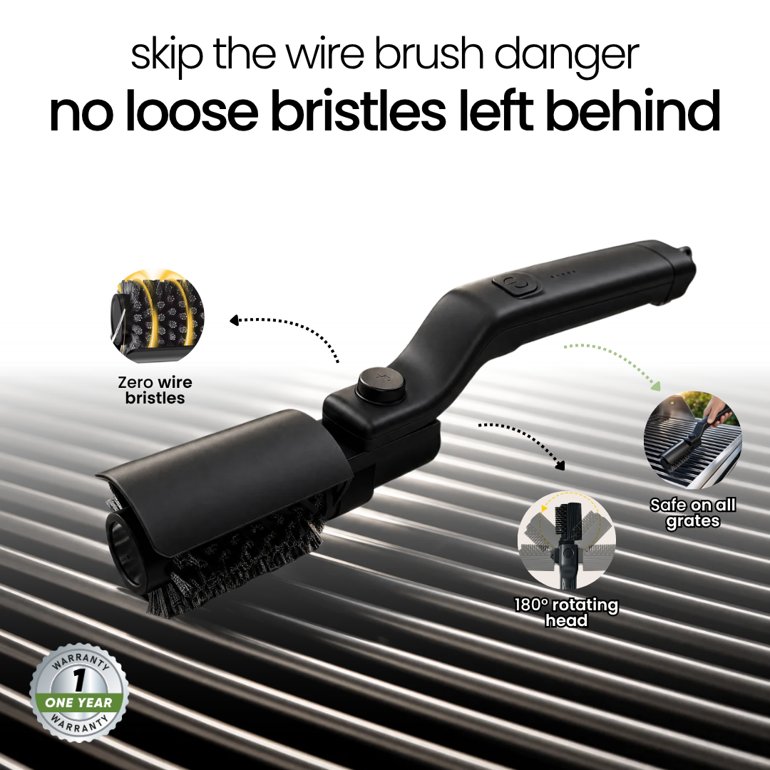 GrateMate™ Electric Grill Brush