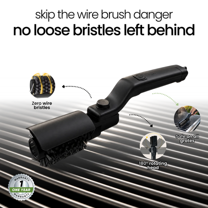 GrateMate™ Electric Grill Brush