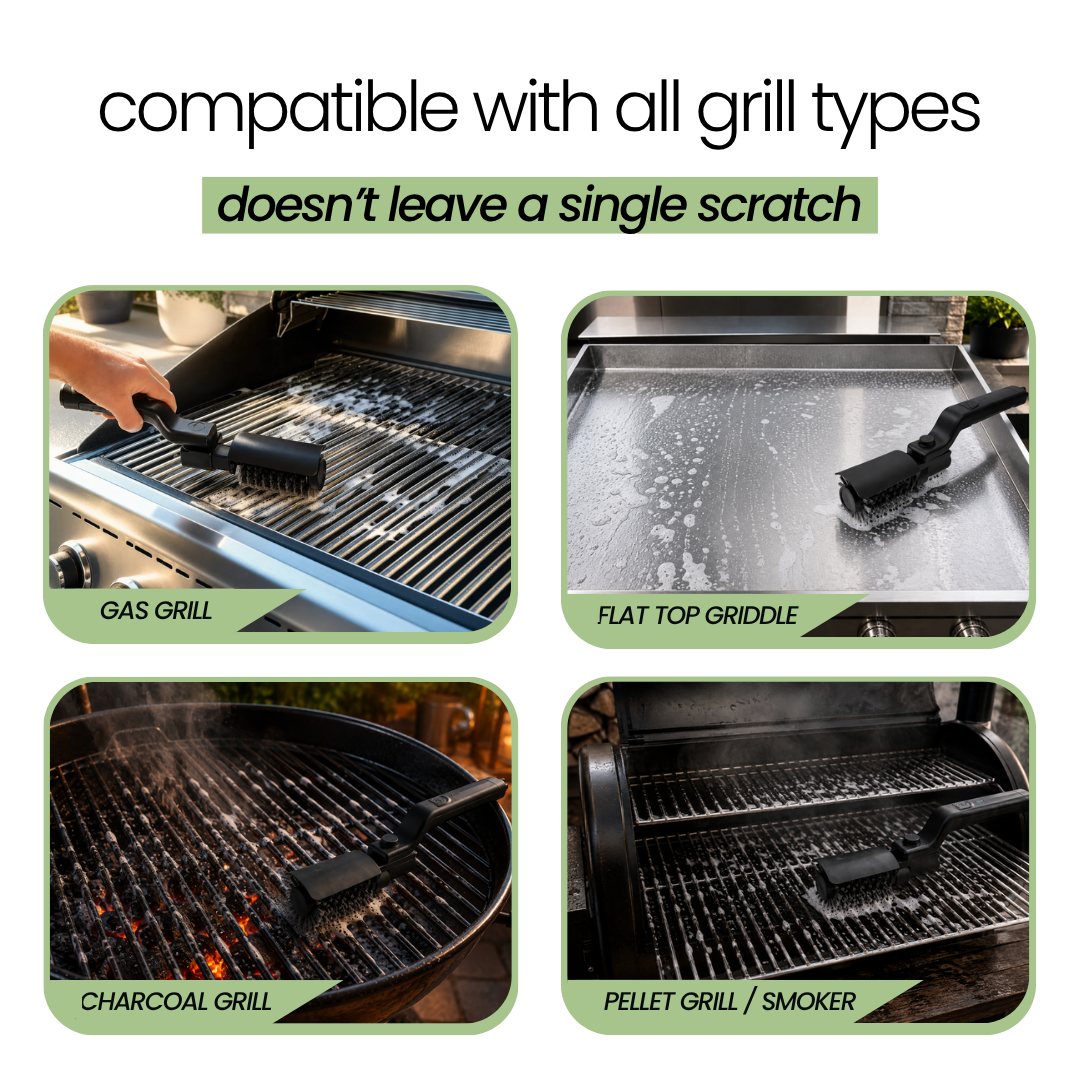 GrateMate™ Electric Grill Brush