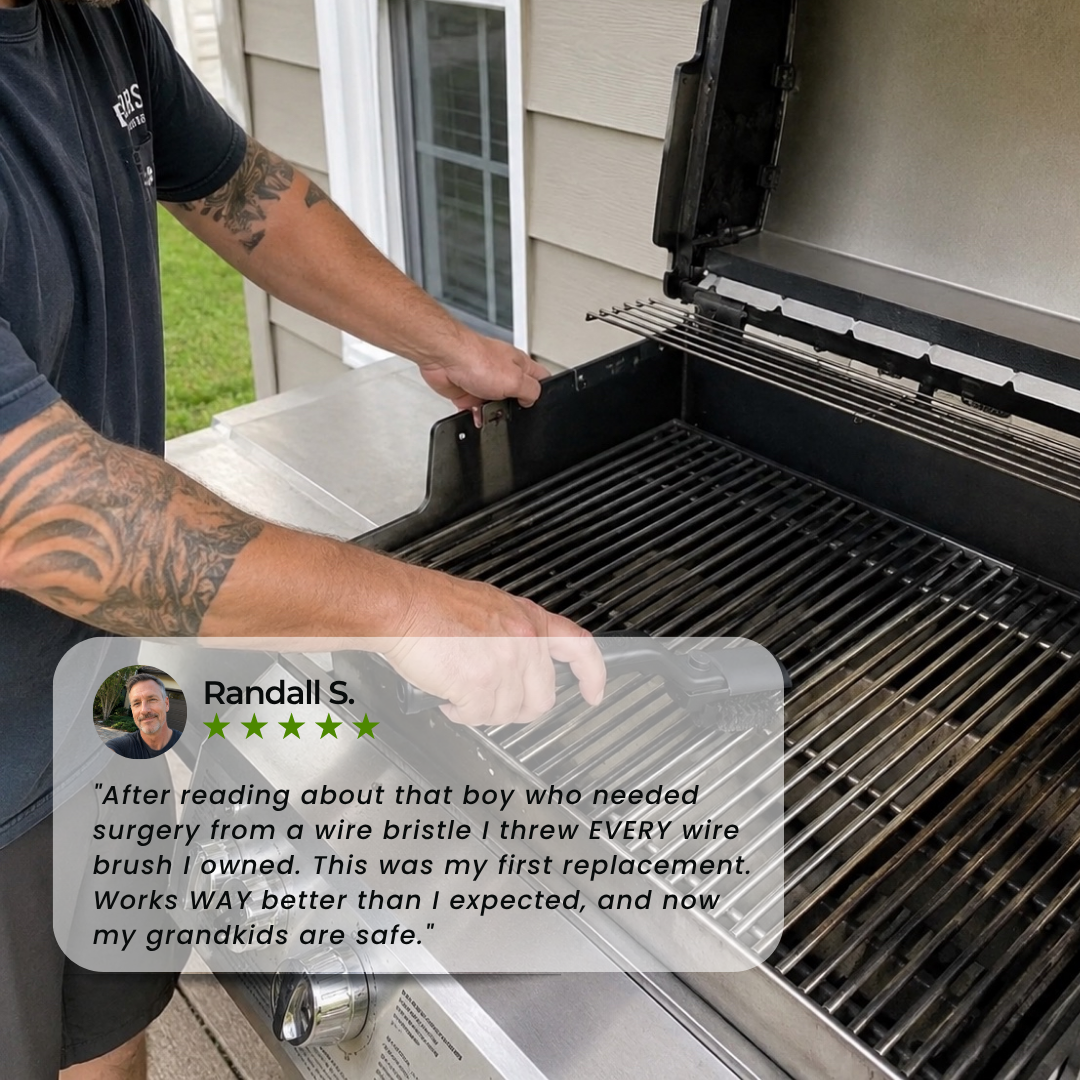 GrateMate™ Electric Grill Brush