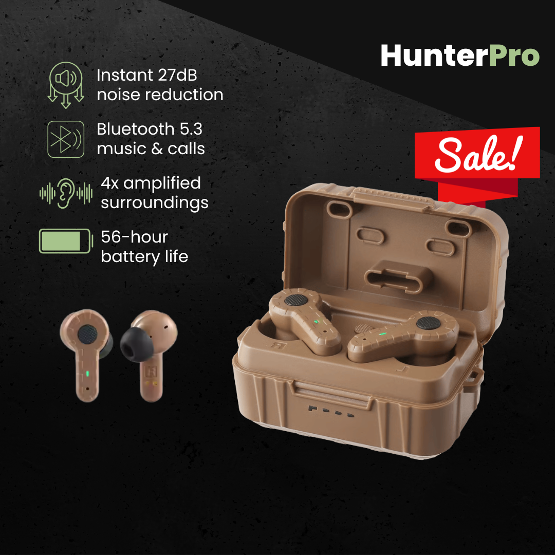 HunterPro Tactical Earbuds